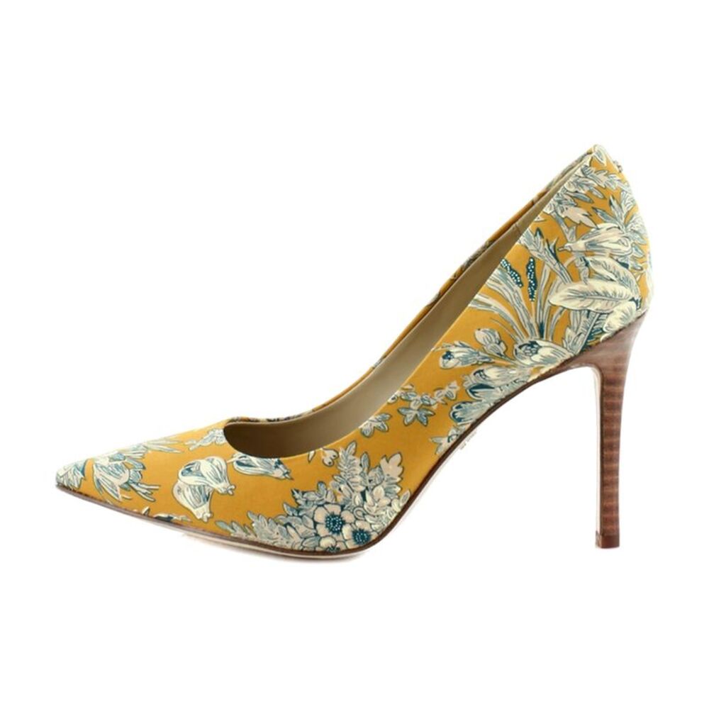 Sam Edelman Hazel Washed Marigold Fabric (Wide) - Picture 4 of 8